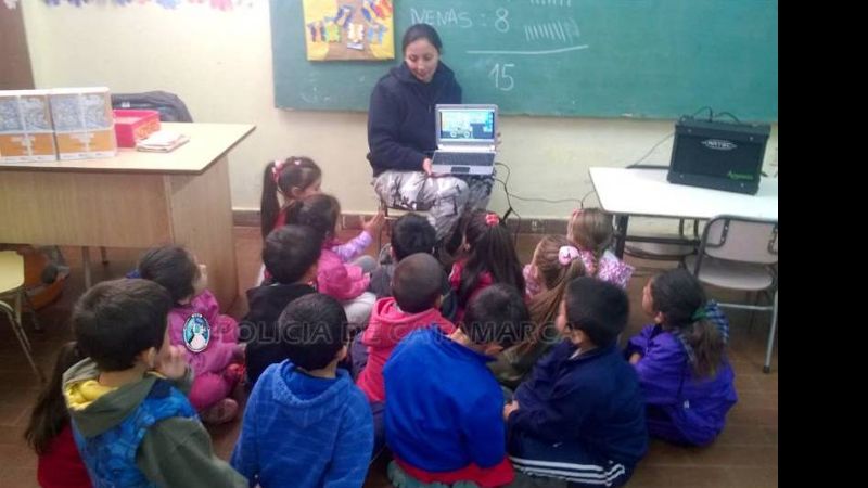 Seguridad Vial brindó charlas en Capayán