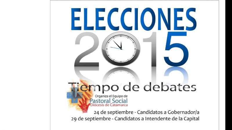 Ultiman detalles para los debates públicos de candidatos