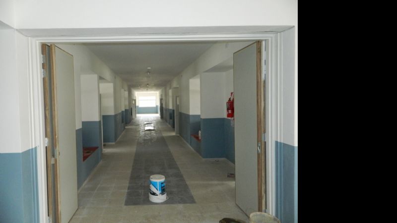 Casi lista la escuela N° 64 de Lavalle