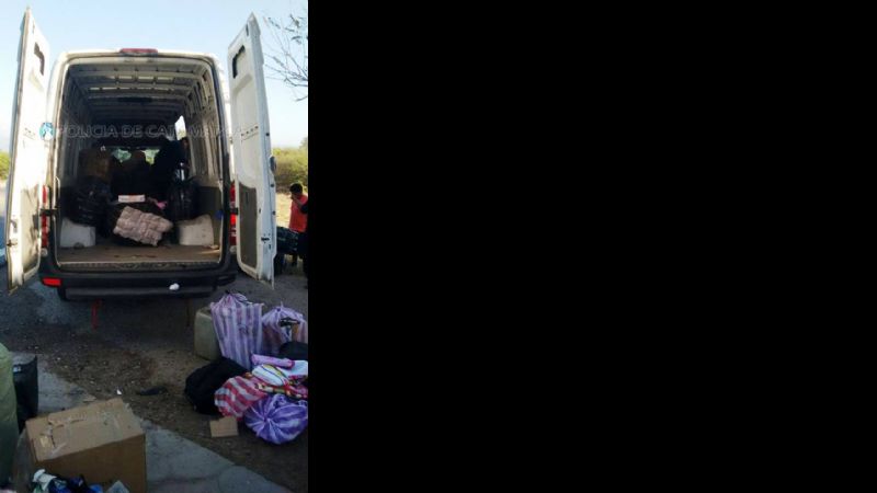 Secuestran mercadería en el puesto caminero El Portezuelo