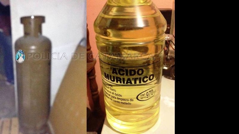 Secuestran elementos precursores químicos para la elaboración de droga