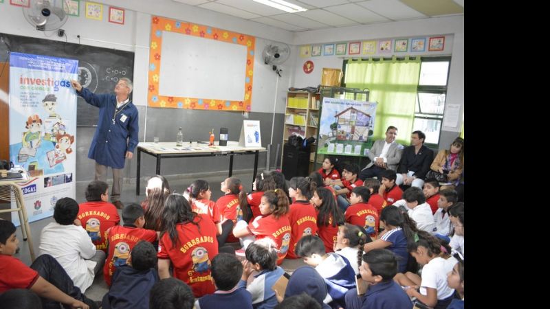Alumnos del SEM participaron de charla - taller sobre los riesgos del monóxido de carbono