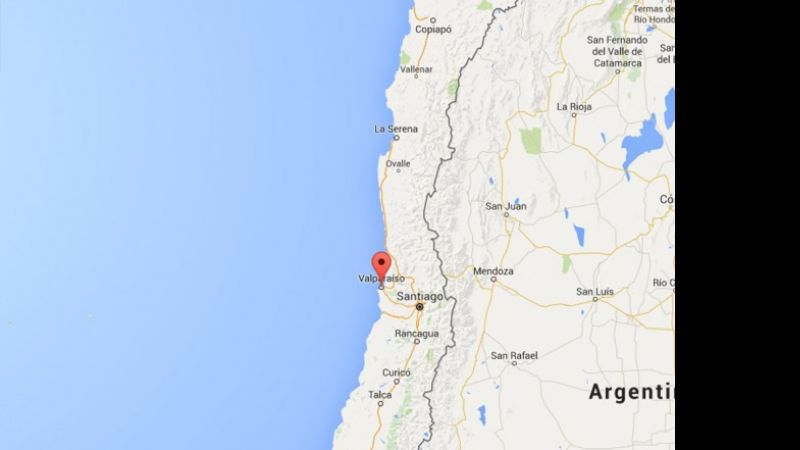 Sismo y alerta de tsunami en Chile
