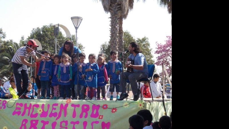 Primer encuentro artístico educativo municipal en Los Altos
