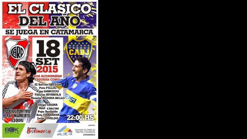 Las “Viejas Glorias” de River y Boca se enfrentan mañana en el “Poli”