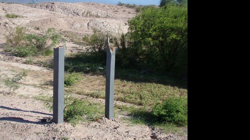 Denuncian penalmente el robo de 21 señales en la ruta 40