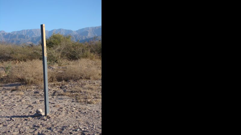 Denuncian penalmente el robo de 21 señales en la ruta 40