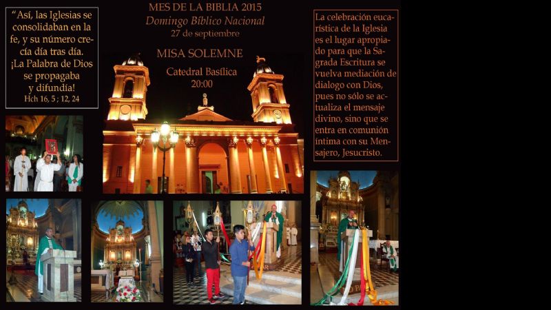 Disertaciones, encuentro y concierto en el Mes de la Biblia 2015