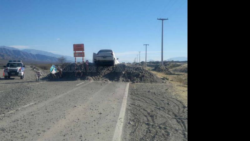 Sexagenario accidentado en Santa María