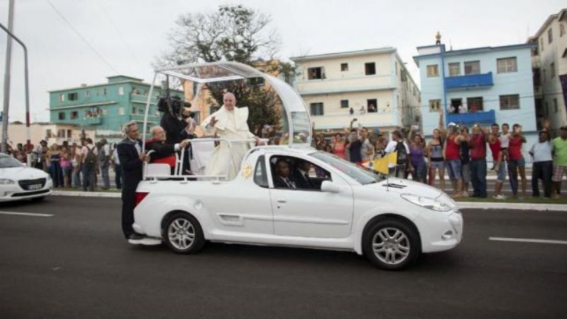El Papa, en Cuba: "el mundo necesita reconciliación"