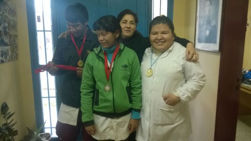 La escuela “Vida nueva” hizo un buen papel en los Evita provinciales