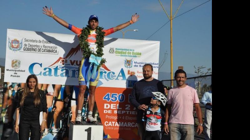 El sanjuanino Tivani ganó el Prólogo de la Vuelta de Catamarca