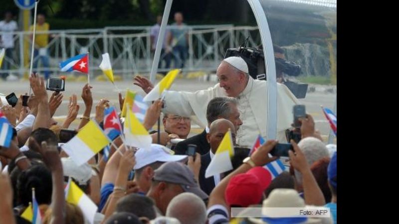 Luego de la misa, Francisco mantuvo un encuentro con Fidel Castro