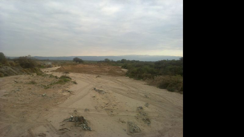 Realizan encauzamiento del Río El Abra