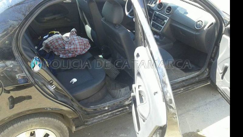 Secuestran un auto con droga