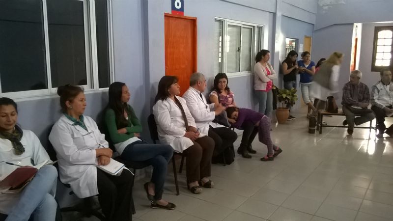 Charla informativa sobre el CIIC "Juan D. Perón" en Los Altos