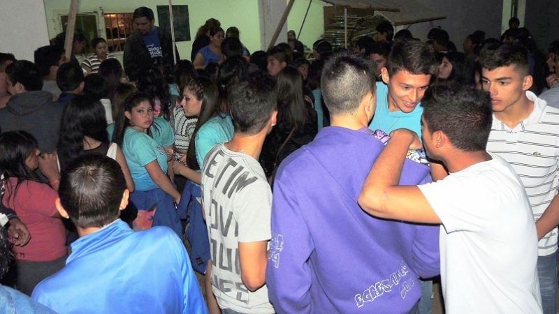 Exitoso festejo de los estudiantes en Andalgalá