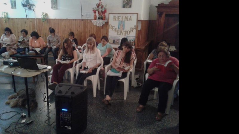 Mateada con Jesús en la capilla Virgen Niña