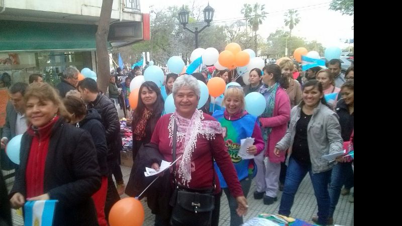 Marcha por el “voto femenino” y el “voto por Lucía”