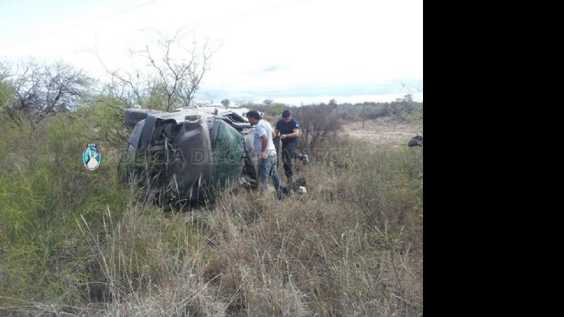 Vuelco cerca de San Martín