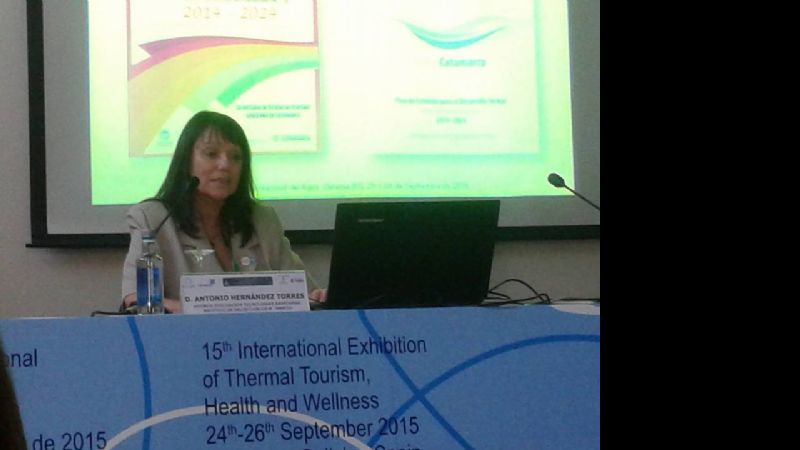 Termas de Catamarca se presentó en el Congreso del Agua de España