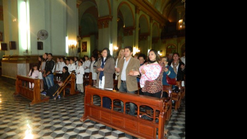 Urbanc presidió misa por los niños accidentados y sus familias