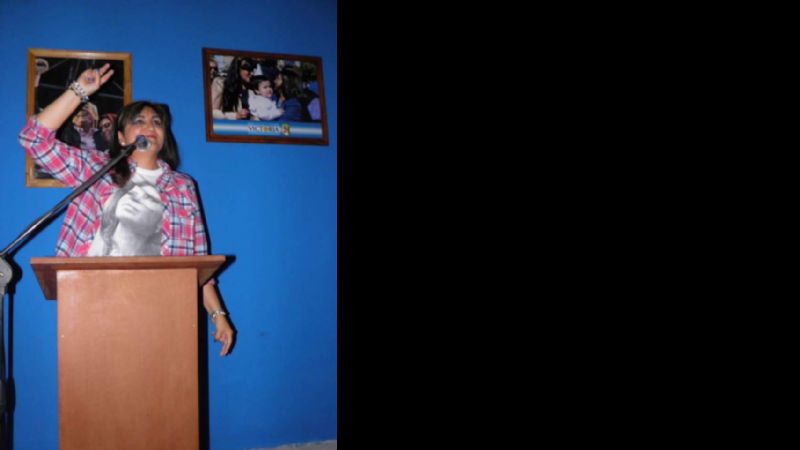 Candidata a intendente del FVP lanzó campaña