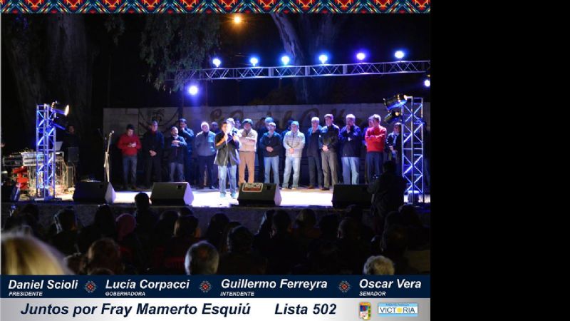 Ferreyra lanzó su campaña en Fray M Esquiú