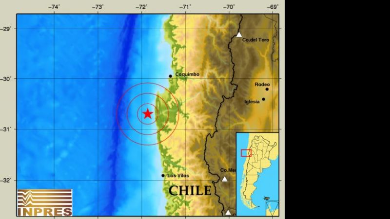 Un nuevo sismo con epicentro en Chile se sintió en varias provincias