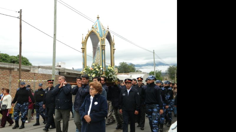 La imagen auténtica de la Virgen del Valle engalanó a Choya