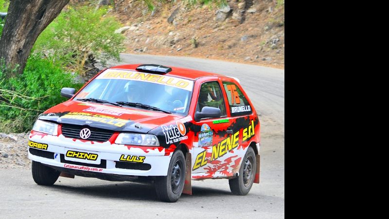 Nery Carrizo va ganando el “Rally de la Primavera” en La Puerta