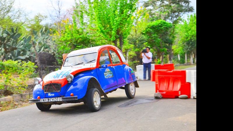 Nery Carrizo va ganando el “Rally de la Primavera” en La Puerta