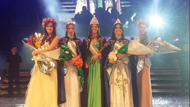 Zamira fue elegida segunda princesa de los estudiantes en Jujuy