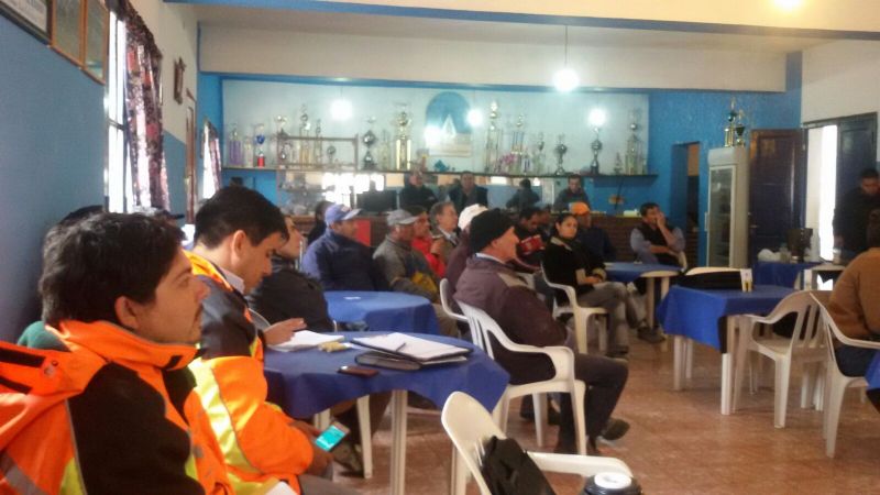 Comenzaron las capacitaciones para el manejo del sistema de alerta temprana en El Rodeo