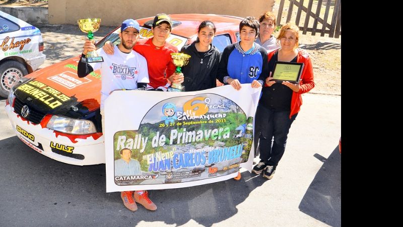 “Pachi” Martínez celebró la “Primavera” con el rally de La Puerta