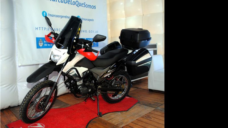 Zanella presentó la nueva moto "Fiambalá"