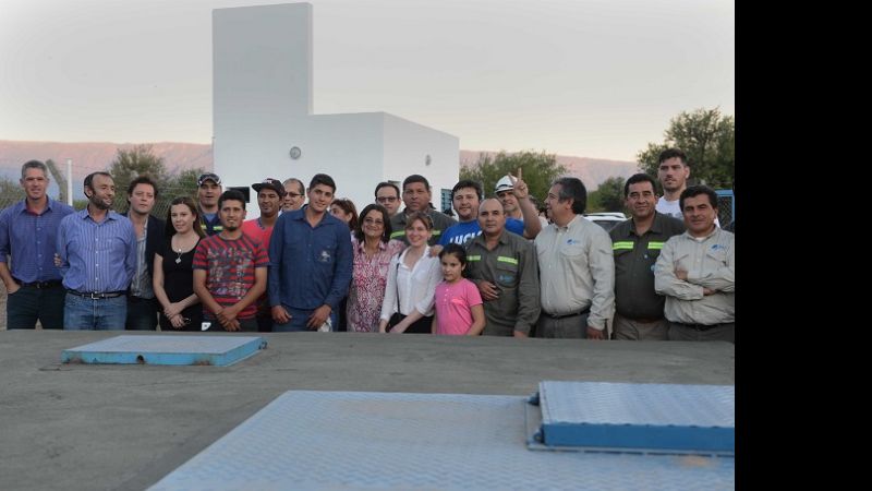 Habilitan un nuevo pozo para la extracción de agua potable