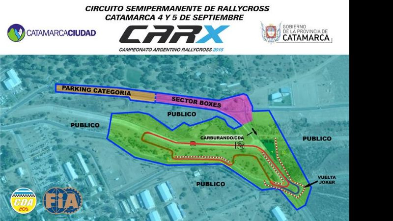 El Rally Cross ya se vive en la Ciudad