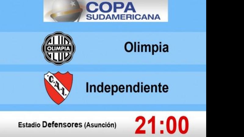 Independiente va por la clasificación en Paraguay frente a Olimpia