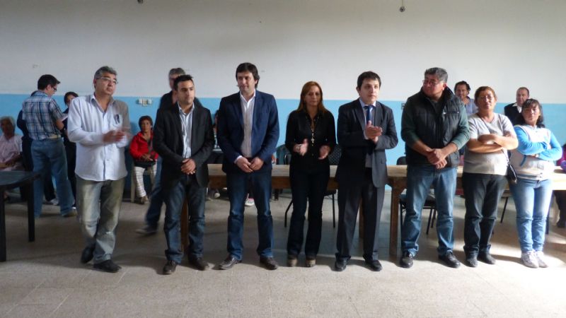 Gustavo Aguirre llevó sus propuestas a Tinogasta