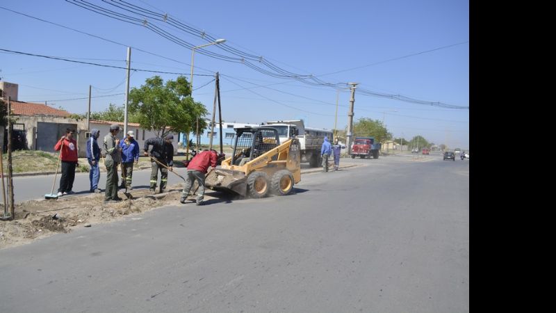 Culminaron los trabajos en la Avenida Manuel Navarro
