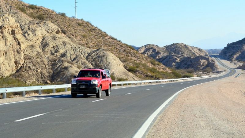 Cristina y Lucía habilitan tramo El Eje-Río Las Cuevas de la Ruta 40