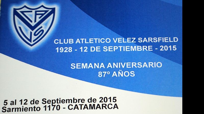 Vélez inicia mañana su  “Semana Aniversario” por los 87 años de fundación