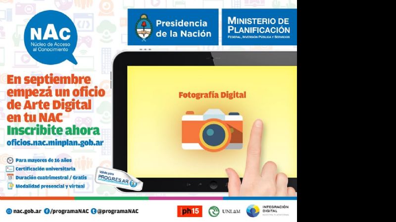 Confirman fecha de clases presenciales para los cursos gratuitos en el NAC