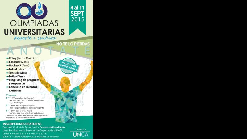 Inician las Olimpiadas Universitarias