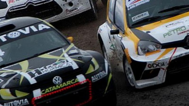 El Rally Cross ya corre en el circuito semipermanente del Fariñango