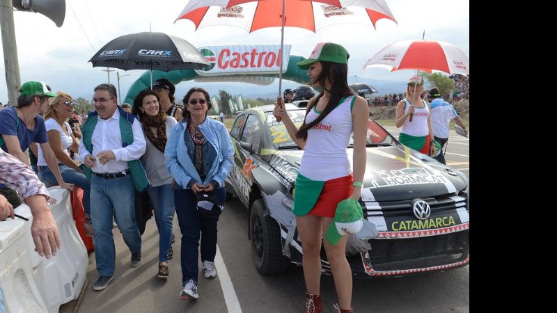 Lucía en el Rallycross CARX