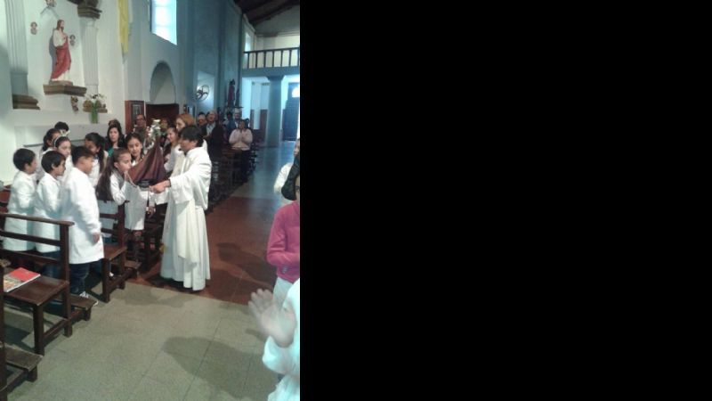 El Obispo comienza su visita pastoral a la parroquia de El Alto