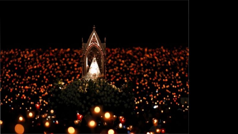 Cambió el recorrido de la procesión por el sismo