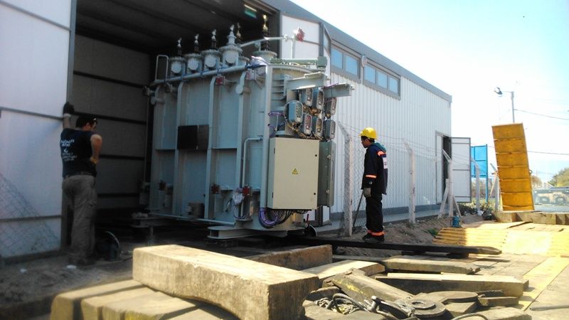 Llegó nuevo transformador de potencia de última generación